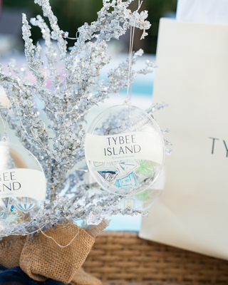 Tybee Island Shaker Ornament