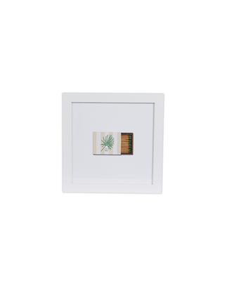 Tybee Island Palm Matchbook Print Striped