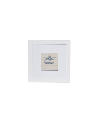 Tybee Island Shrimp Boat Matchbook Print Sand