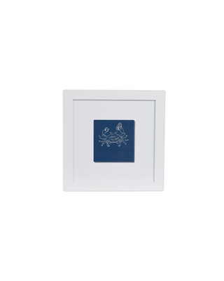 Tybee Island Blue Crab Matchbook Print