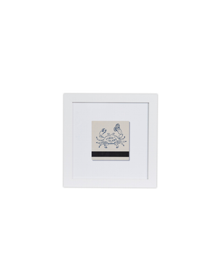 Tybee Island Blue Crab Matchbook Print Sand